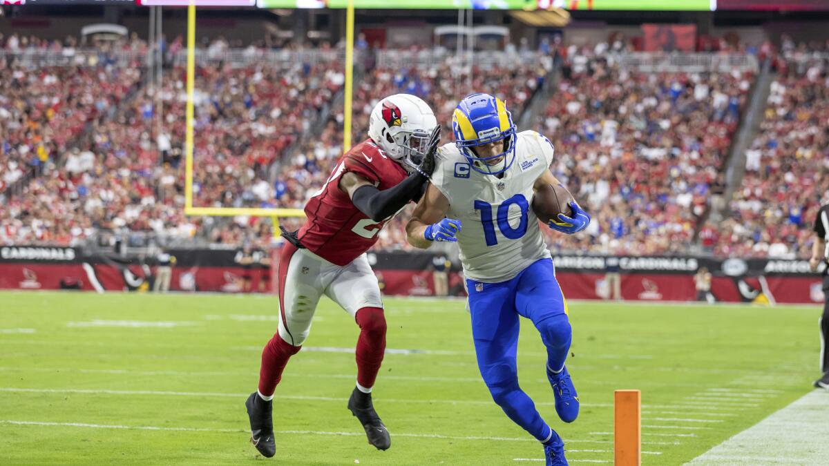 Plaschke: Los Angeles, you've got another champion  thanks to Matthew  Stafford, Cooper Kupp