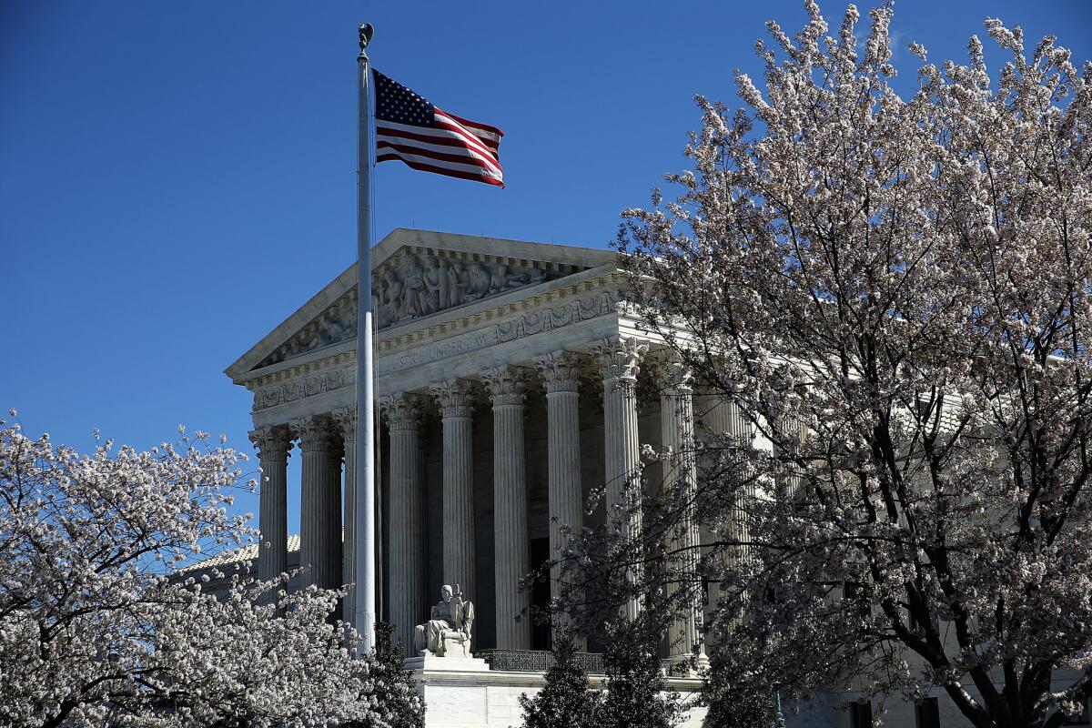 The U.S. Supreme Court in Washington, D.C., on March 29.