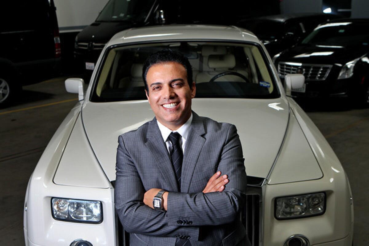 KLS Worldwide Chauffeur Services CEO Alex Darbahani: 'I don't see many Priuses on the red carpet. That was something fashionable but it's gone.'