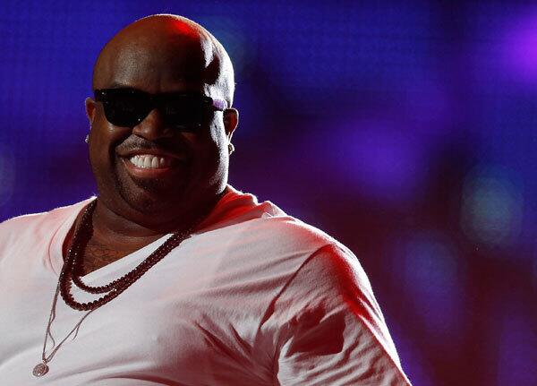Cee Lo Green performs during the 'Michael Forever' tribute concert.