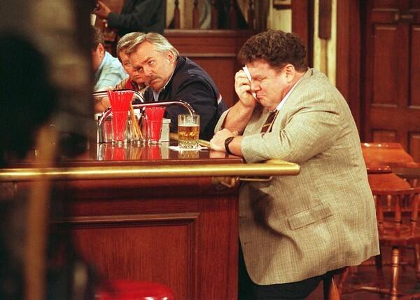 Show: "Cheers" Vice: Alcohol Low point: No real low points over "Cheers'" 11 year run, and to be honest, we have no real proof these two were alcoholics. But come on, who spends that much time in a bar and doesn't have at least a tiny problem?