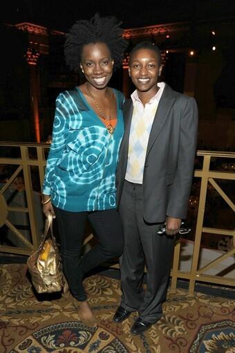 Actress Adepero Oduye and producer Nekisa Cooper