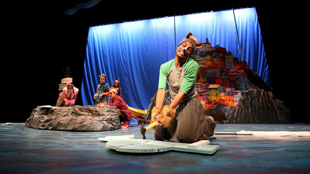 South Coast Repertory's Theatre for Young Audiences production of "Amos & Boris: A New Musical."