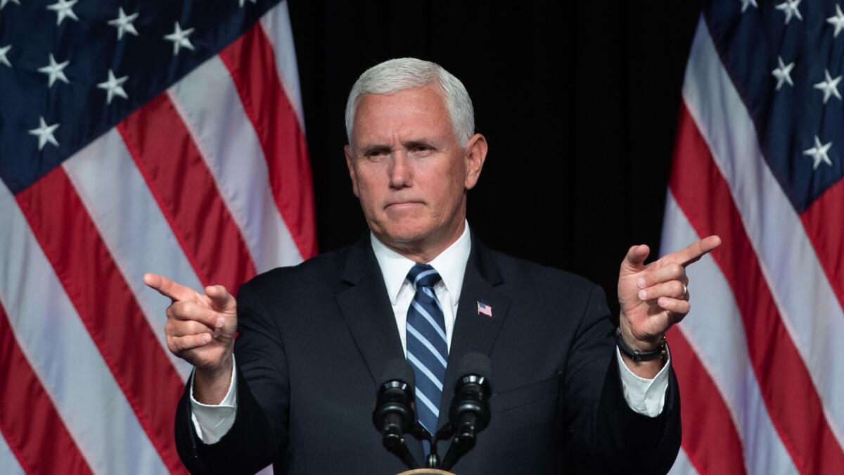 Vice President Mike Pence has asked for a jailed pastor to be released in Turkey