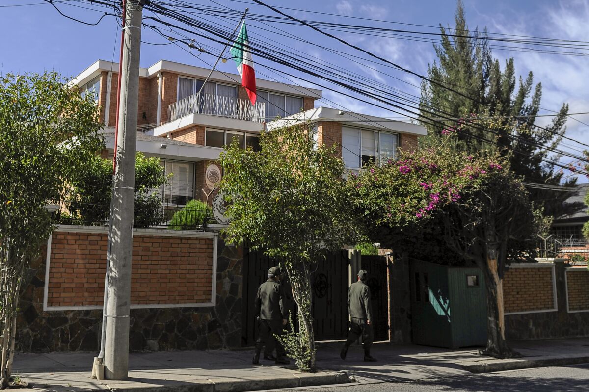Mexican Embassy in La Paz, Bolivia