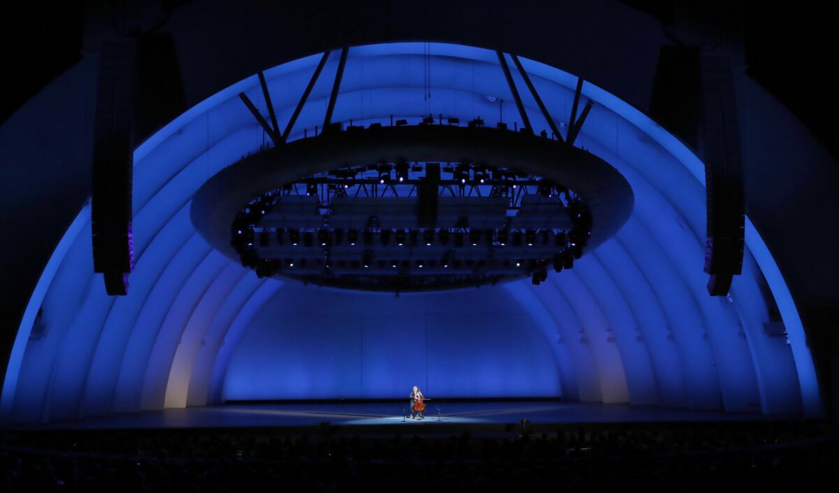How does a single person own the vast stage of Hollywood Bowl? With astounding talent, as Yo-Yo Ma proved in September, commanding the audience's attention for three hours with an intimate, spiritually intent performance of the six Bach cello suites.