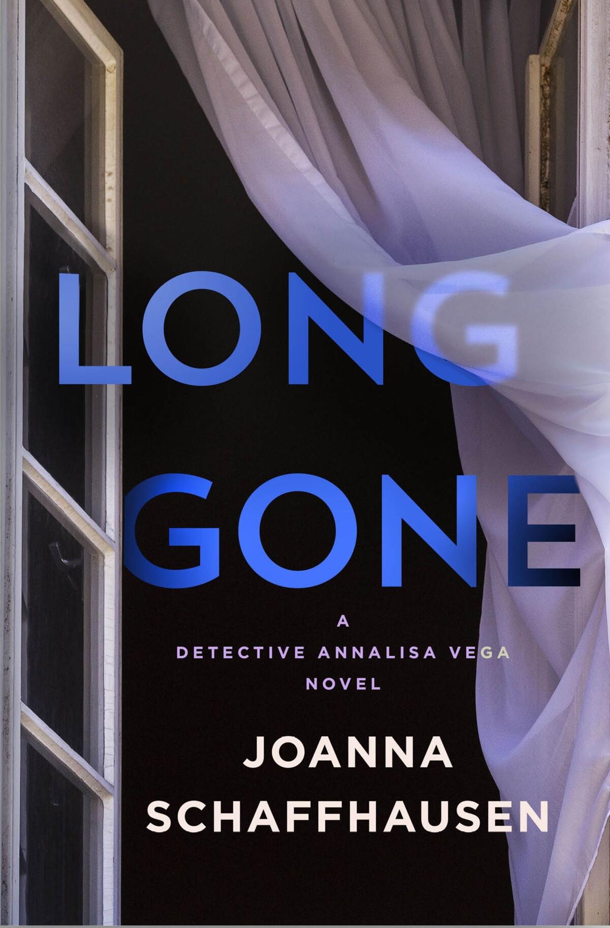 This cover image released by Minotaur shows "Long Gone" by Joanna Schaffhausen. (Minotaur via AP)