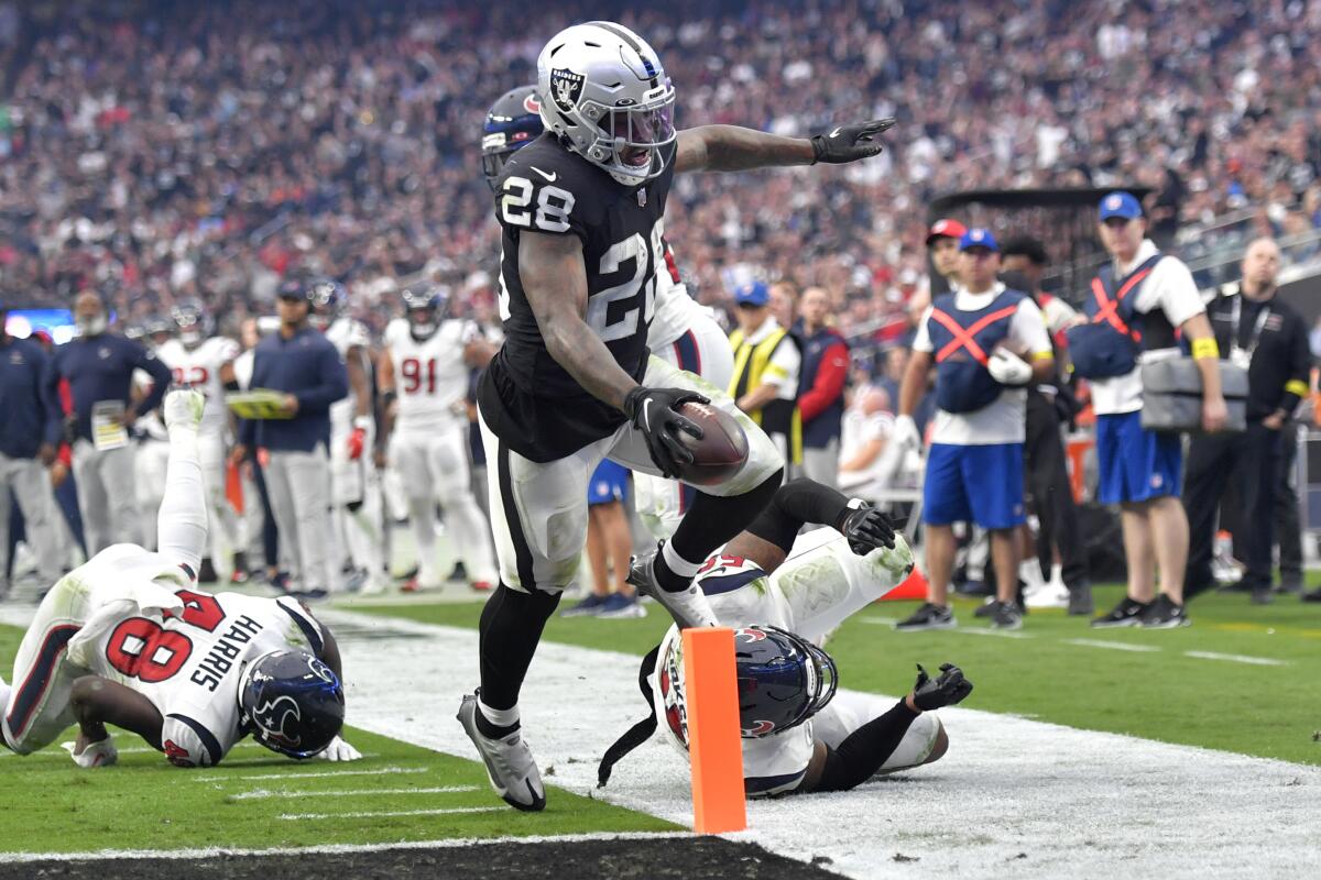 raiders and texans game