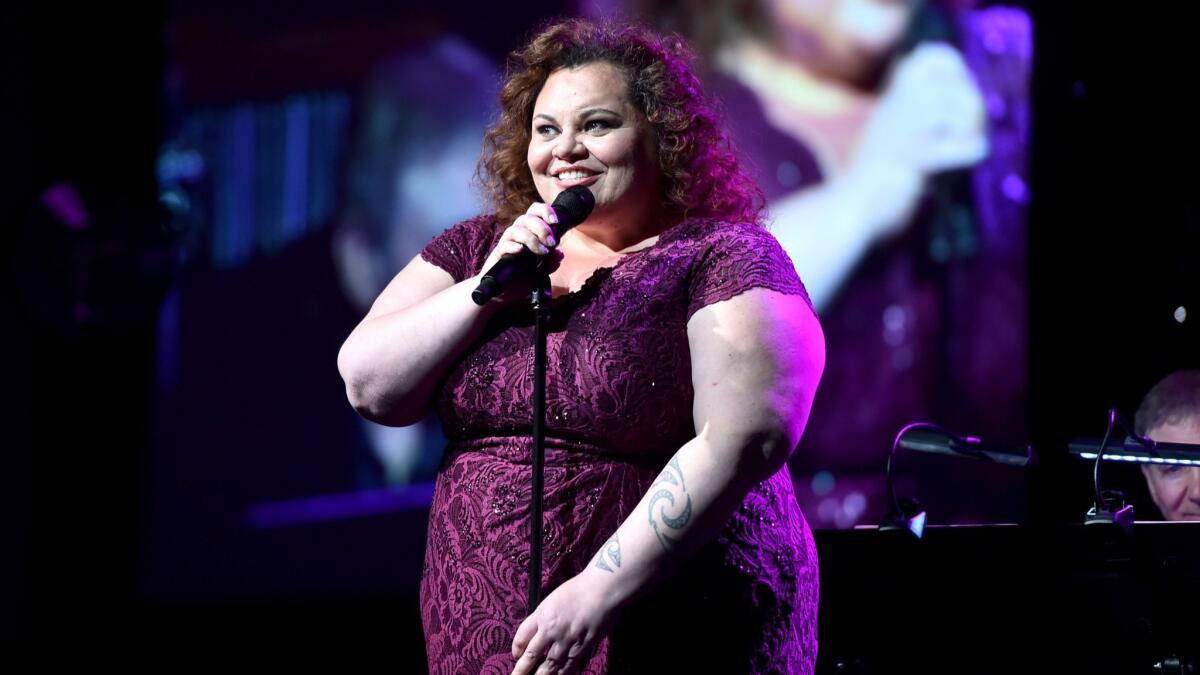 Keala Settle performs at the ASCAP Screen Music Awards at the Beverly Hilton Hotel on Wednesday.