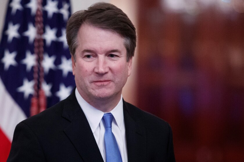 El juez del Tribunal Supremo Brett Kavanaugh da positivo por covid-19