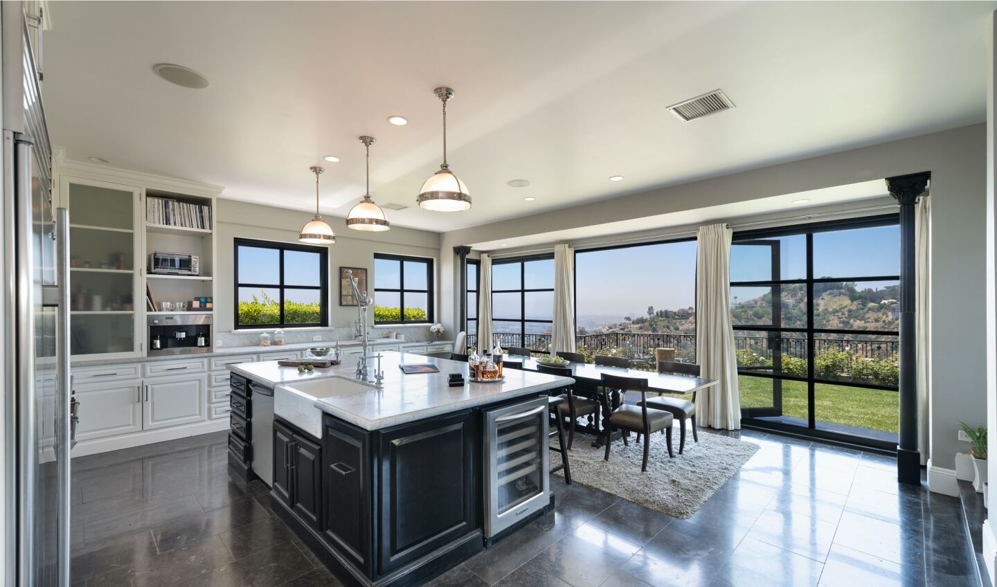 The kitchen.