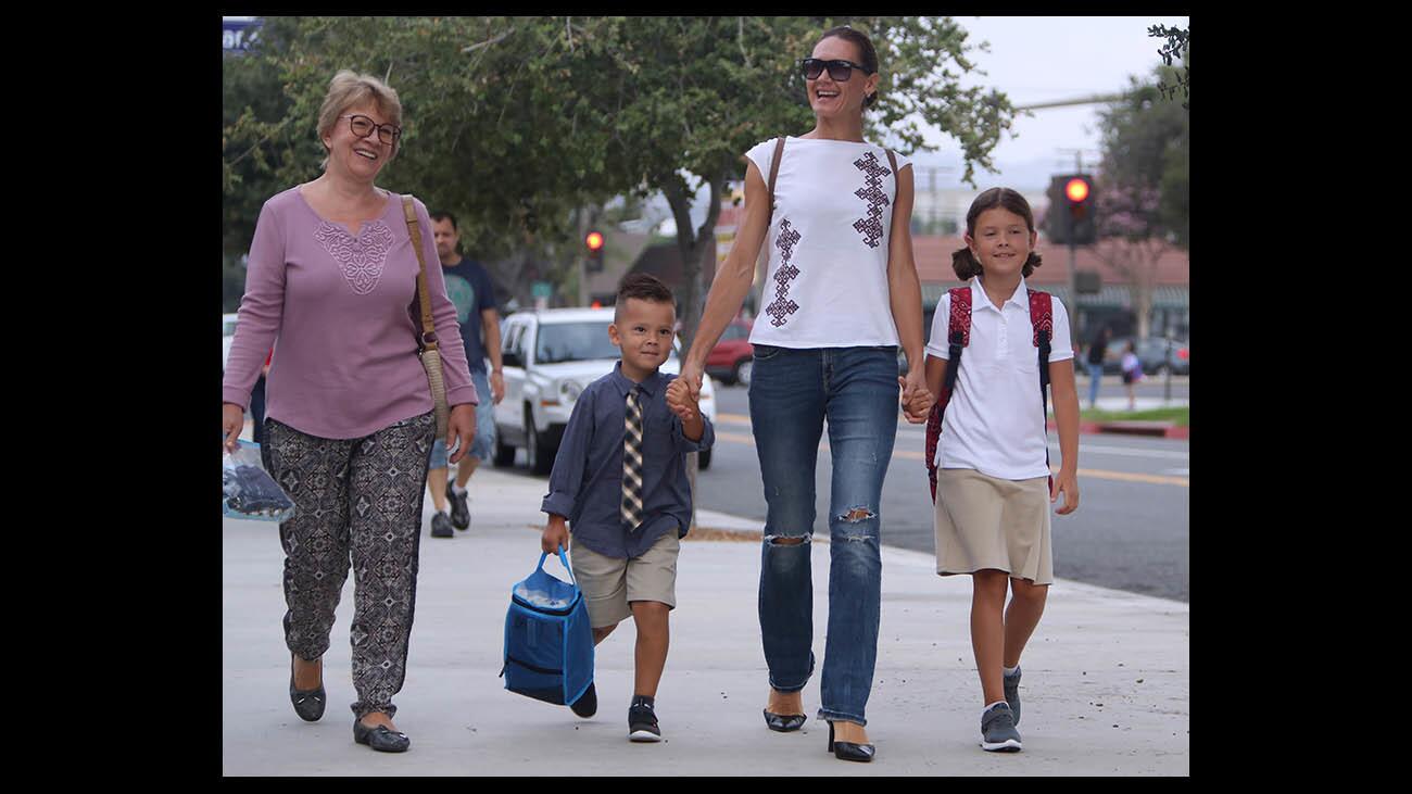 Photo Gallery: First day of classes at Cerritos Elementary School