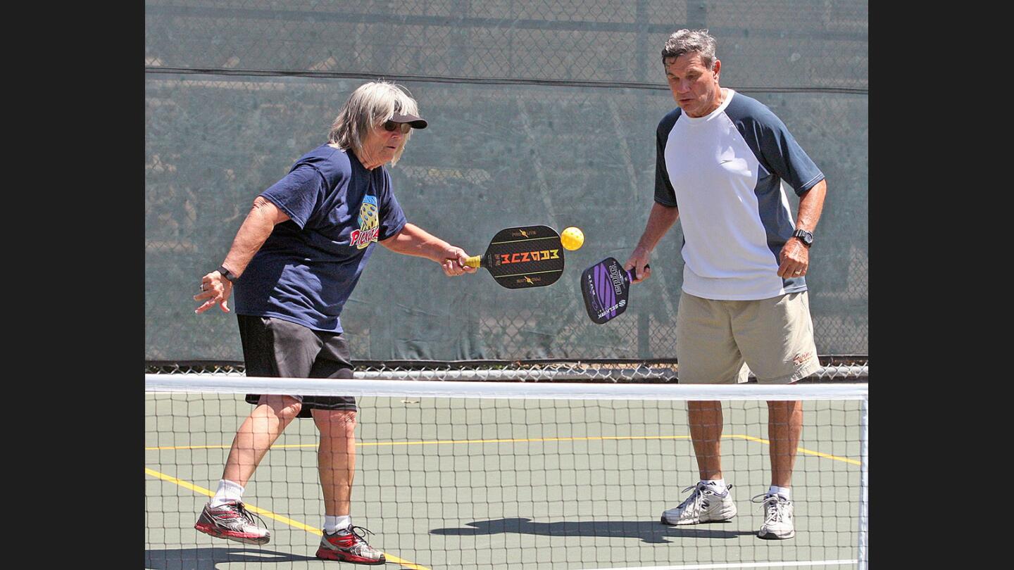Photo Gallery: First Burbank Pickleball Red White and Blue Doubles Tournament of 2017