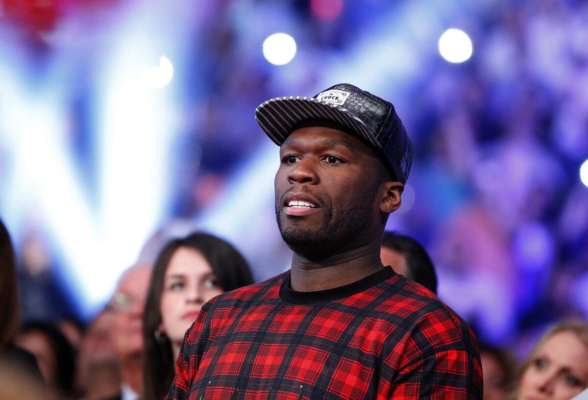 Rapper 50 Cent.