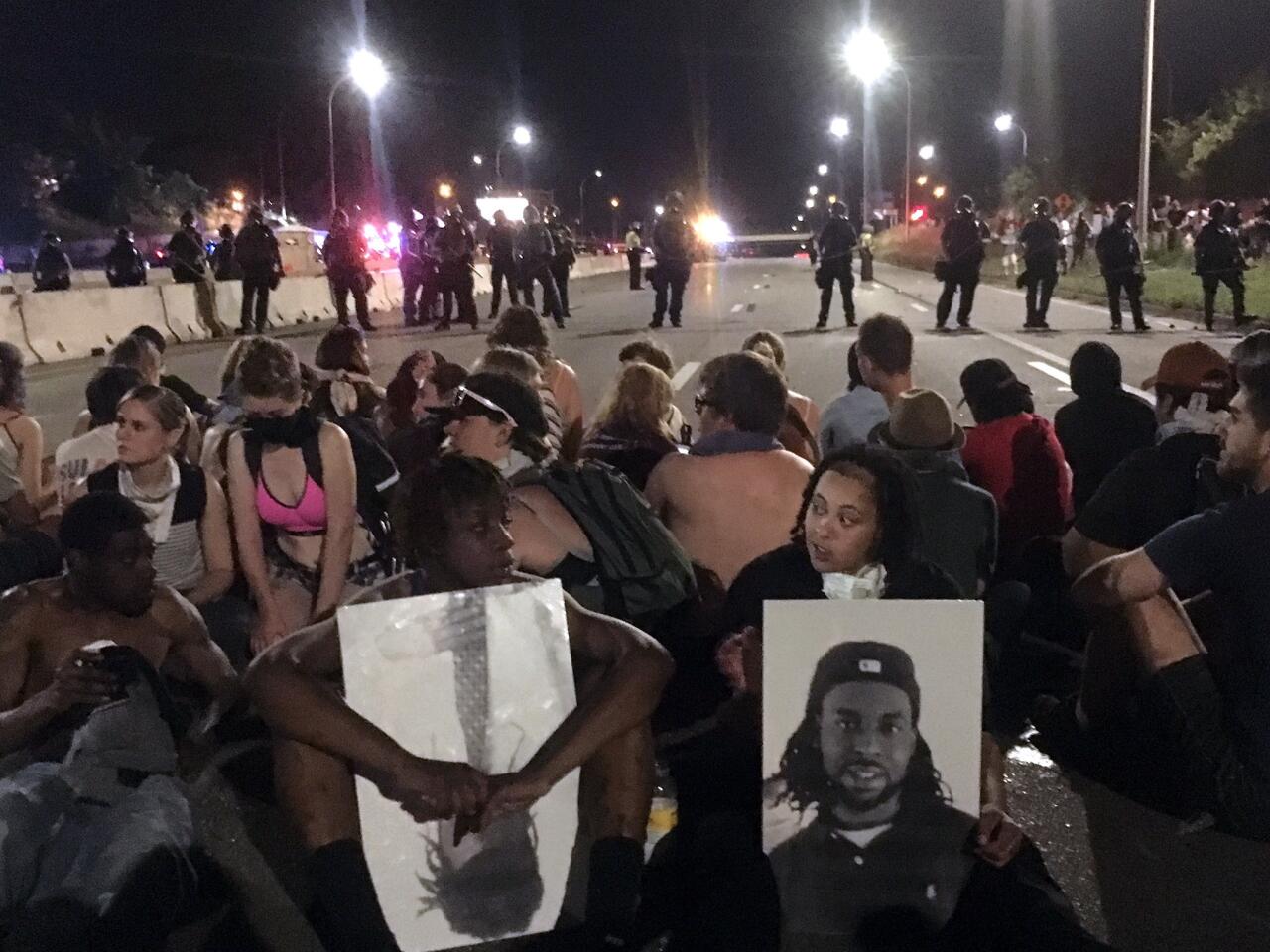 Protests over police shootings