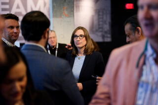 Rep. Sarah McBride at the DC Blockchain Summit.