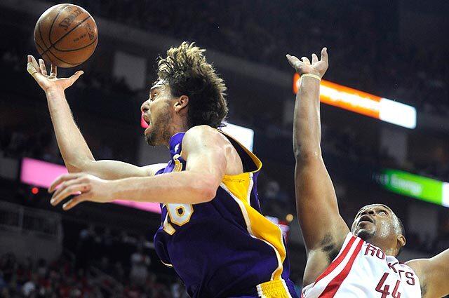 Rockets 95, Lakers 80