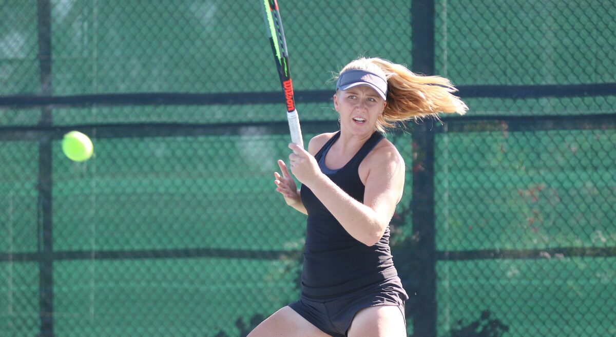 Senior Emily Fowler was part of her fourth CIF Open Division championship team.