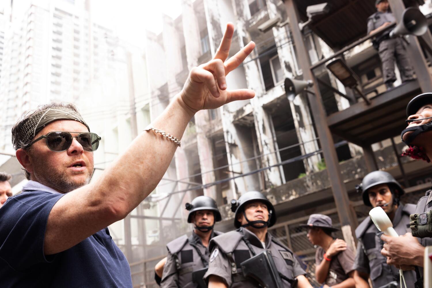 FX's Alien: Earth -- BTS -- Pictured: Noah Hawley. CR: Patrick Brown/FX