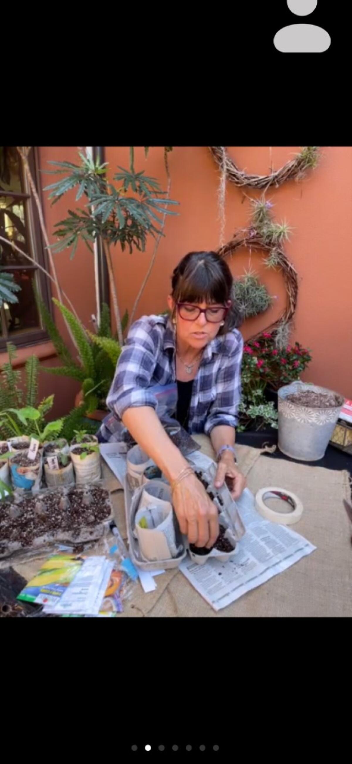 Polly Lankford Smith, from SMARTS Farm, hosted the virtual event.