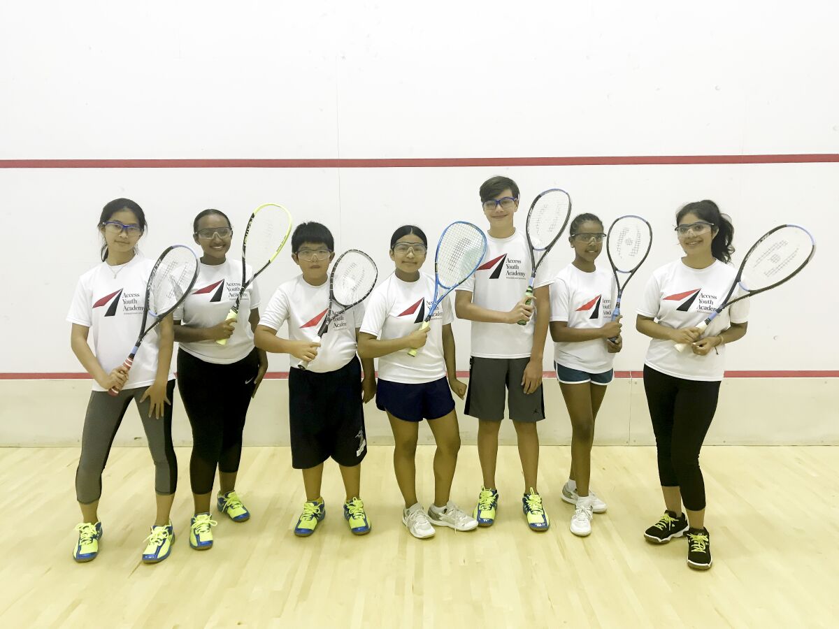 Access Youth Academy provides students from underserved communities with mentoring and tutoring through the game of squash.