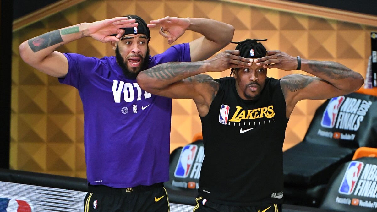 Lakers Are Nba Champions After Defeating The Miami Heat Los Angeles Times