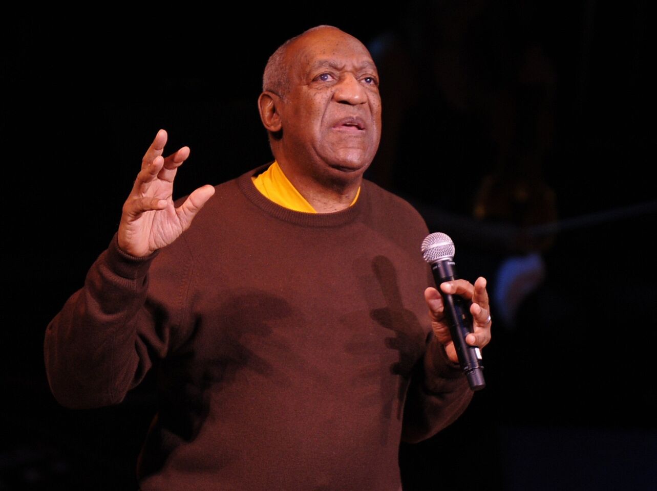 Bill Cosby (pictured in 2010) began his showbiz life as a stand-up comedian in the early 1960s. His wholesome comedy, liked by black and white audiences, was often criticized in comparison with edgy stand-ups like Richard Pryor and Lenny Bruce.