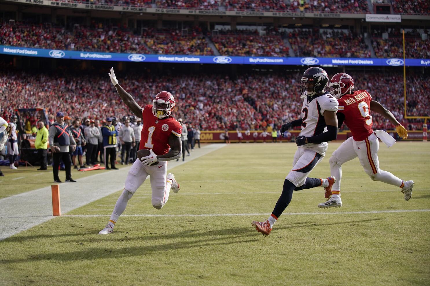 Kansas City Chiefs vs. Las Vegas Raiders best anytime TD scorer