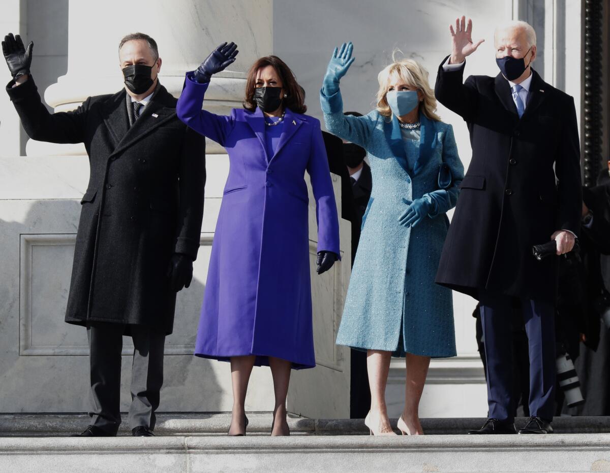 2021 inauguration fashion supports emerging designers - Los Angeles Times 2021 inauguration fashion supports emerging designers - Los Angeles Times