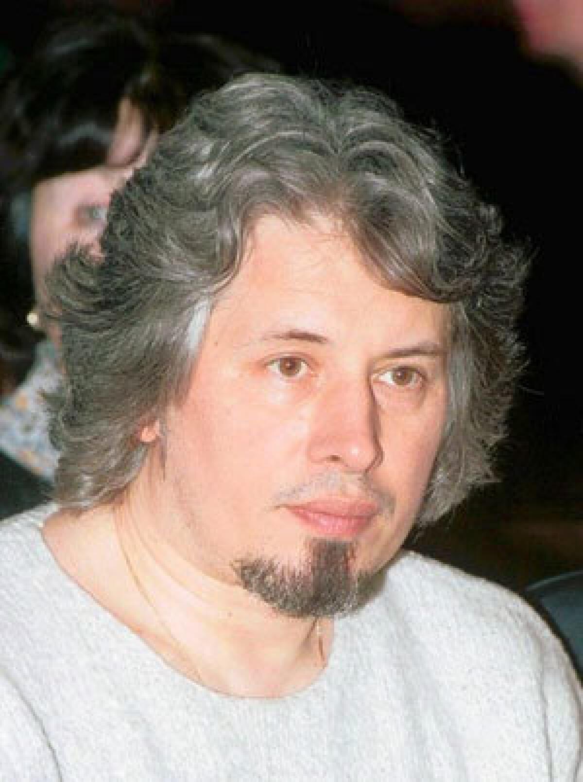 Russian writer Vladimir Sorokin in 2002 in Moscow.