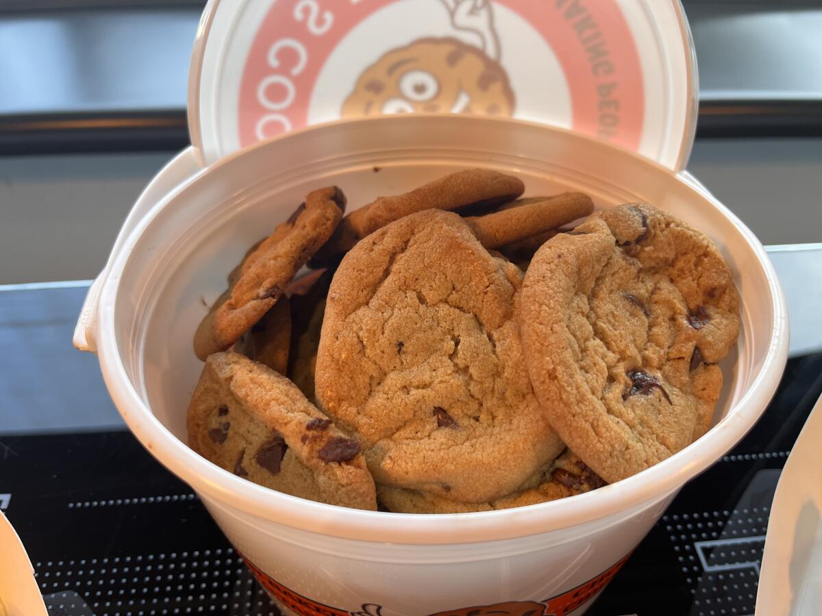 Cathy's cookies from Angel Stadium