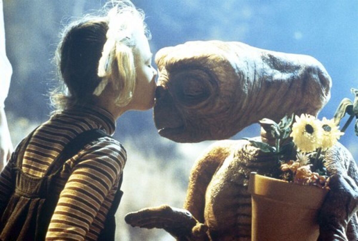 A scene from 'E.T. the Extra-Terrestrial.' The film's casting director, Mike Fenton, recently died at age 85.