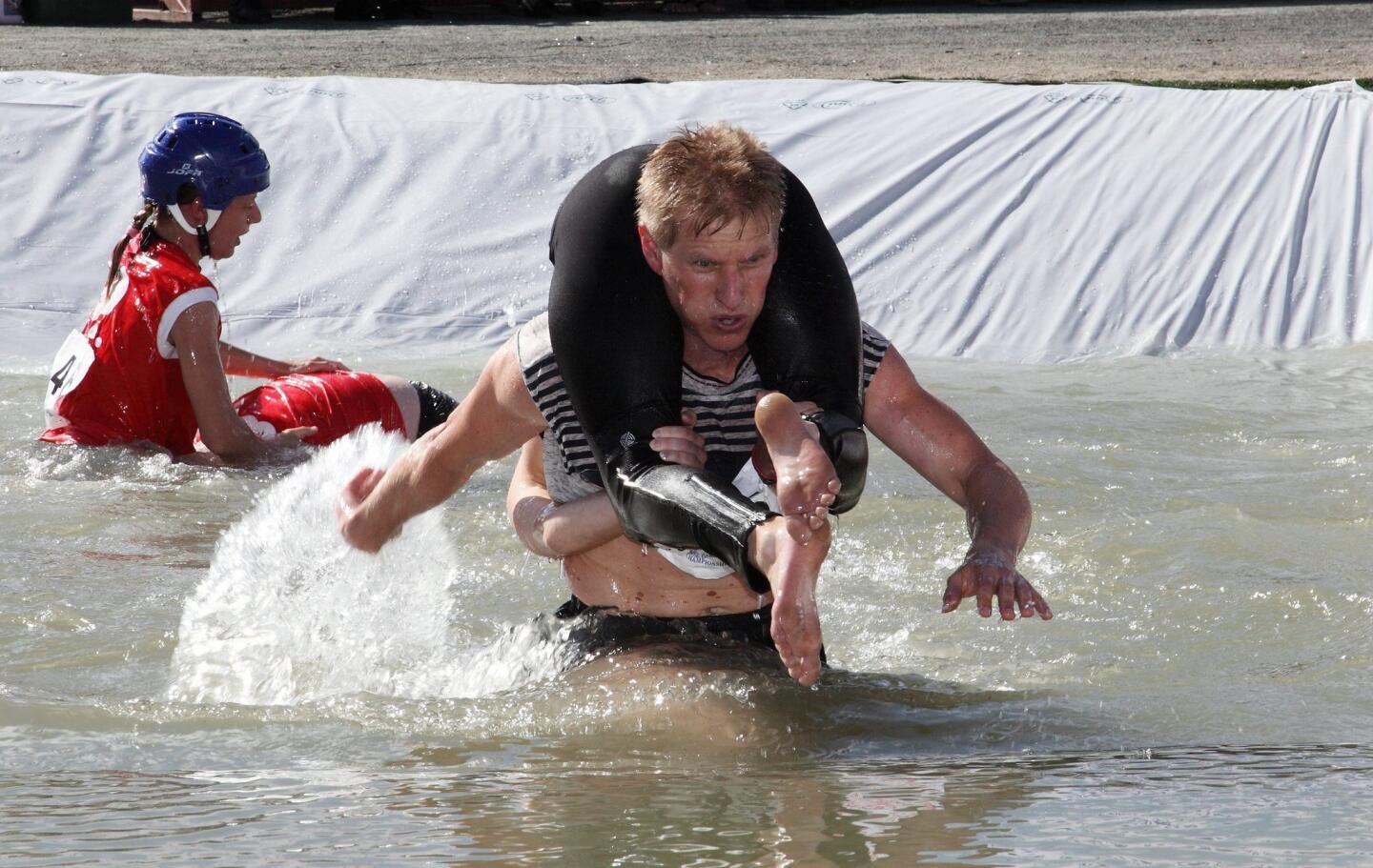 Wife Carrying World Championships, Sonkajarvi, Finland