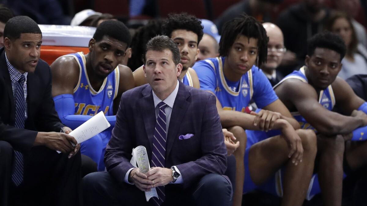 A three-game skid has increased the heat on UCLA coach Steve Alford, shown during a Dec. 22 game against Ohio State in the CBS Sports Classic.