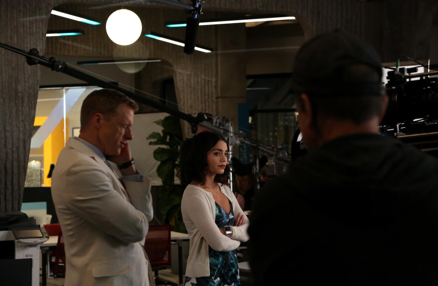 On the set: NBC's Powerless