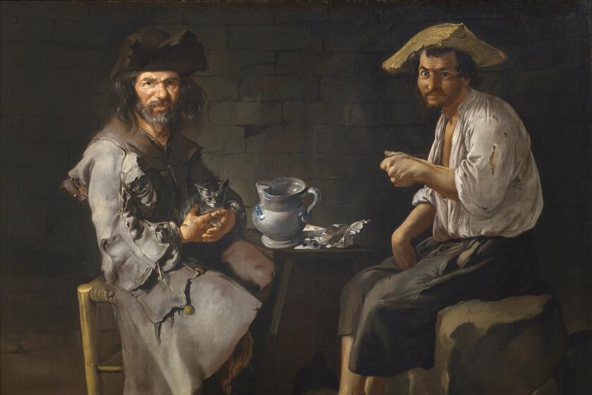 Giacomo Ceruti, "Two Beggars," circa 1735-40, oil on canvas