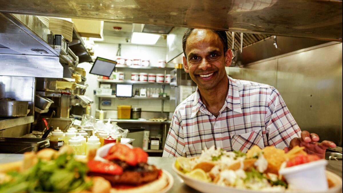 T.K. Pillan is chairman and co-founder of Veggie Grill, a vegan food chain.