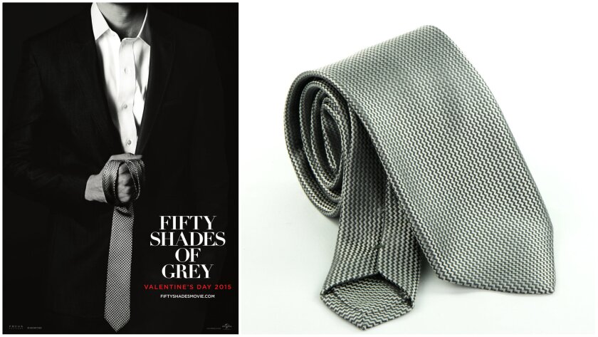 Grey Matters Where To Get That Fifty Shades Necktie Los Angeles Times