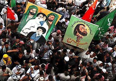 Shiites from all over the country gather in Karbala to honor Imam Hussein, who was beheaded in Karbala in 680 AD. The pilgrimage was barred under the regime of Saddam Hussein.