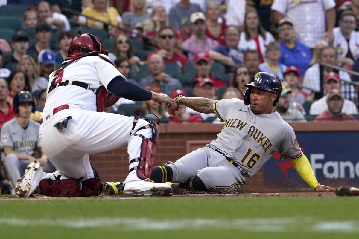 St. Louis Cardinals win 2021 home opener over Brewers