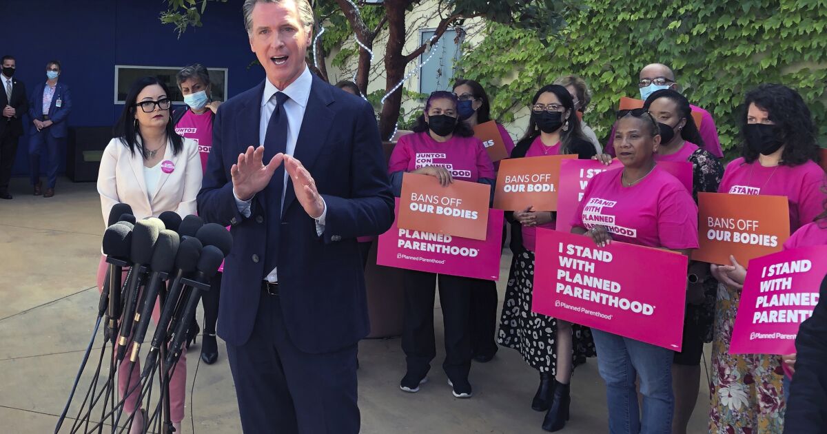 Newsom signs 13 abortion protection and reproductive health bills