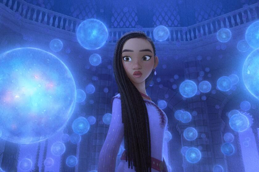 WISHES DO COME TRUE - In Walt Disney Animation Studios' "Wish," Asha (voice of Ariana DeBose) is a sharp-witted idealist who lives in Rosas-a kingdom where wishes really do come true. Helmed by Oscar®-winning director Chris Buck and Fawn Veerasunthorn, "Wish" features original songs by Grammy®-nominated singer/songwriter Julia Michaels and Grammy-winning producer, songwriter and musician Benjamin Rice. The epic animated musical opens only in theaters on Nov. 22, 2023. © 2023 Disney. All Rights Reserved.