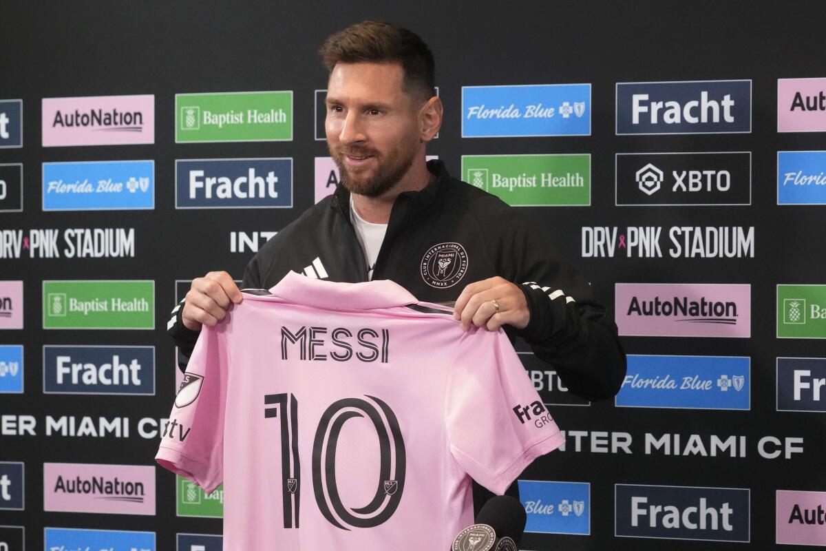 Messi, feliz con la mudanza a Miami y destaca nivel en la MLS - San Diego  Union-Tribune en Español