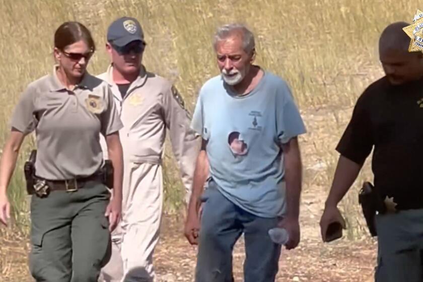 Rubicon Springs, Placer County, California-July 24, 2024--A 70-year-old hiker was found alive and safe Wednesday morning after spending five days alone in the Sierra Nevada wilderness, authorities said.The person was later identified as 70-year-old Warren Elliott. (Placer County Sheriff's Department)