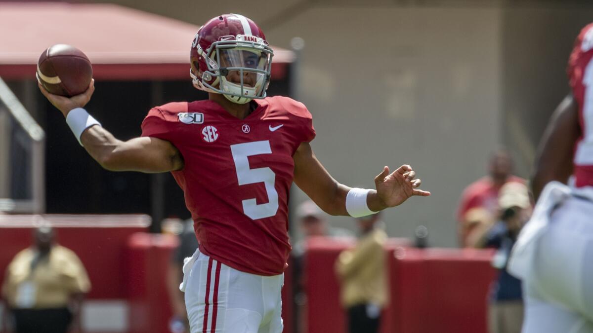 Lawrence Cager caps opening drive with first career TD