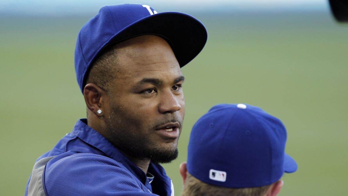 Dodgers outfielder Carl Crawford says he's not sure where he'll be playing once he comes off the disabled list.