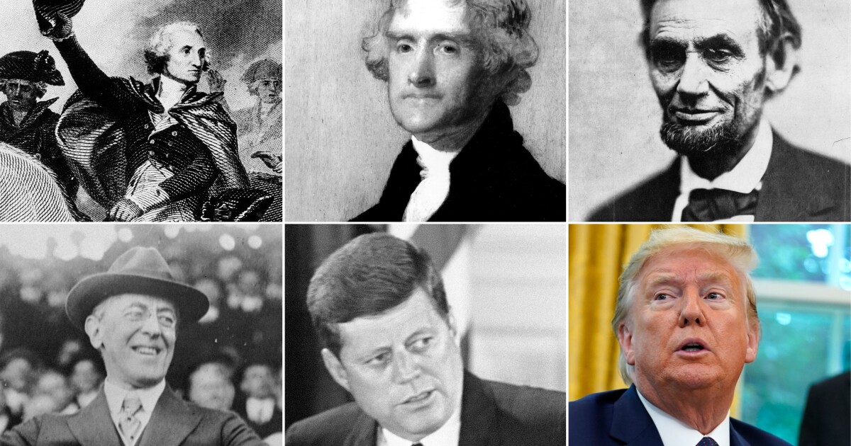 Other Presidents Helped Trump S Words Make Everything Worse Los