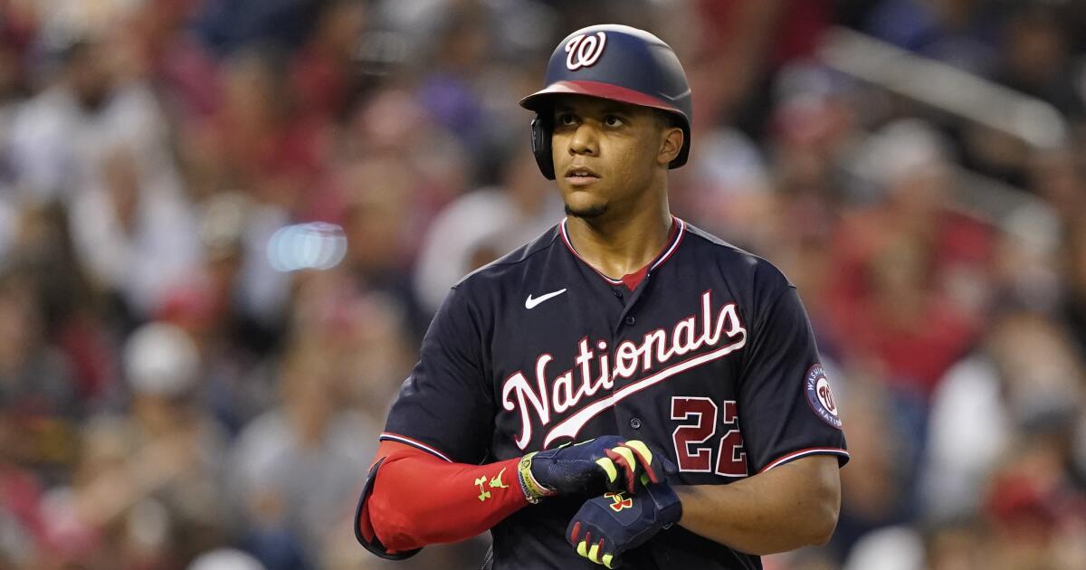 Padres' Juan Soto returns to Nats Park for first time since trade