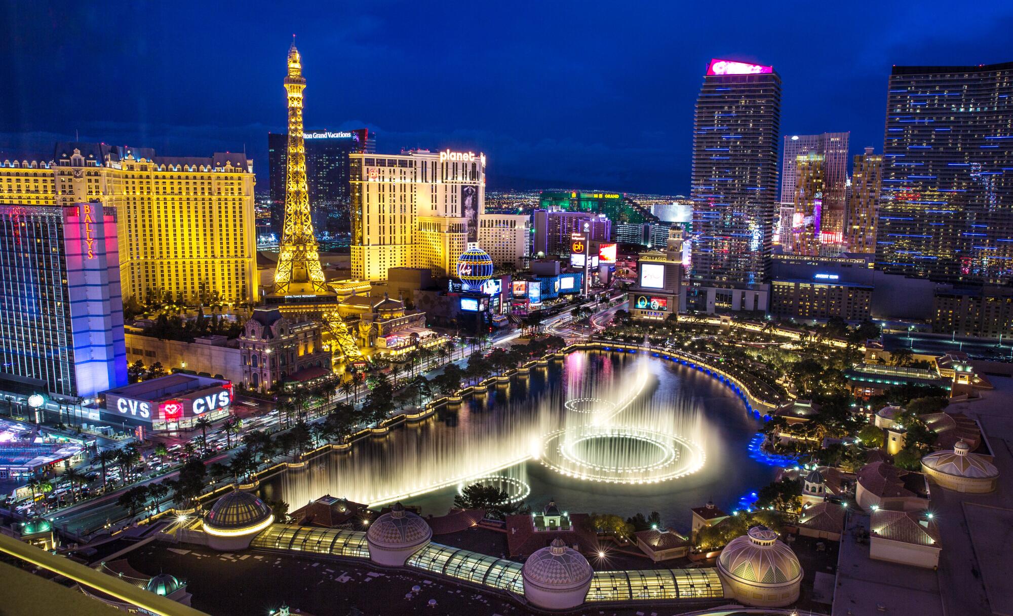 Greater Las Vegas has three-quarters of Nevada's residents, 2.2 million people.