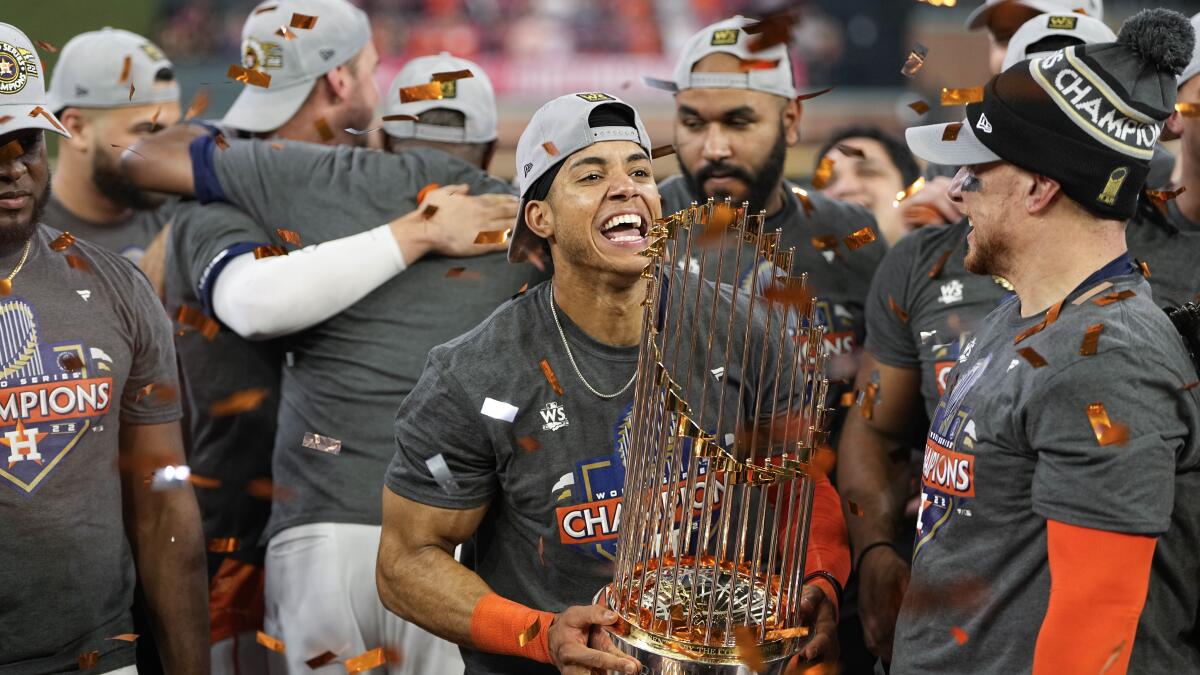 World Series: Jeremy Pena Won Over Astros on Way to NLCS MVP - The New York  Times